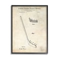 thumbnail image 5 of Stupell Industries Vintage Hockey Stick Sports Diagram Patent Blueprint Framed Wall Art, 16 x 20, Design by Karl Hronek, 5 of 5