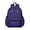 Blue and Black, variant on Blue and Black Checkered Pattern Backpack for School, Cute School Bag with Adjustable Shoulder Straps and Padded Back, 13.4"x11"x4.7"