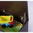 thumbnail image 3 of Wooden Storage Organizing Toy Box, Brown, 3 of 6