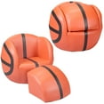 thumbnail image 2 of Gift Mark Child's Upholstered Basketball Sports Chair with Ottoman, 2 of 3