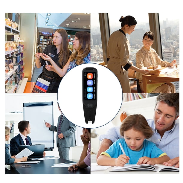 Escáner De Lápiz, Pantalla Táctil De 3,5 Pulgadas Escaneo De Múltiples Líneas Lápiz De Traducción Digital En Tiempo Real Para Estudiar Para Viajar