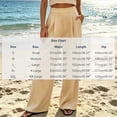 thumbnail image 4 of Oksale Womens Dress Pants for Work Business Casual Pants with Pockets Stretchy High Waisted Pleated Front Summer Pants Beige M, 4 of 9