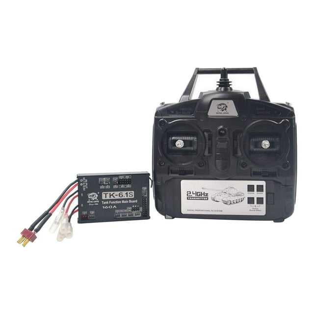 Milaget 1Set 6.0 Fonction Mainboard 2.4G Système de Contrôle à Distance pour Heng Long 1/16 Voiture RC