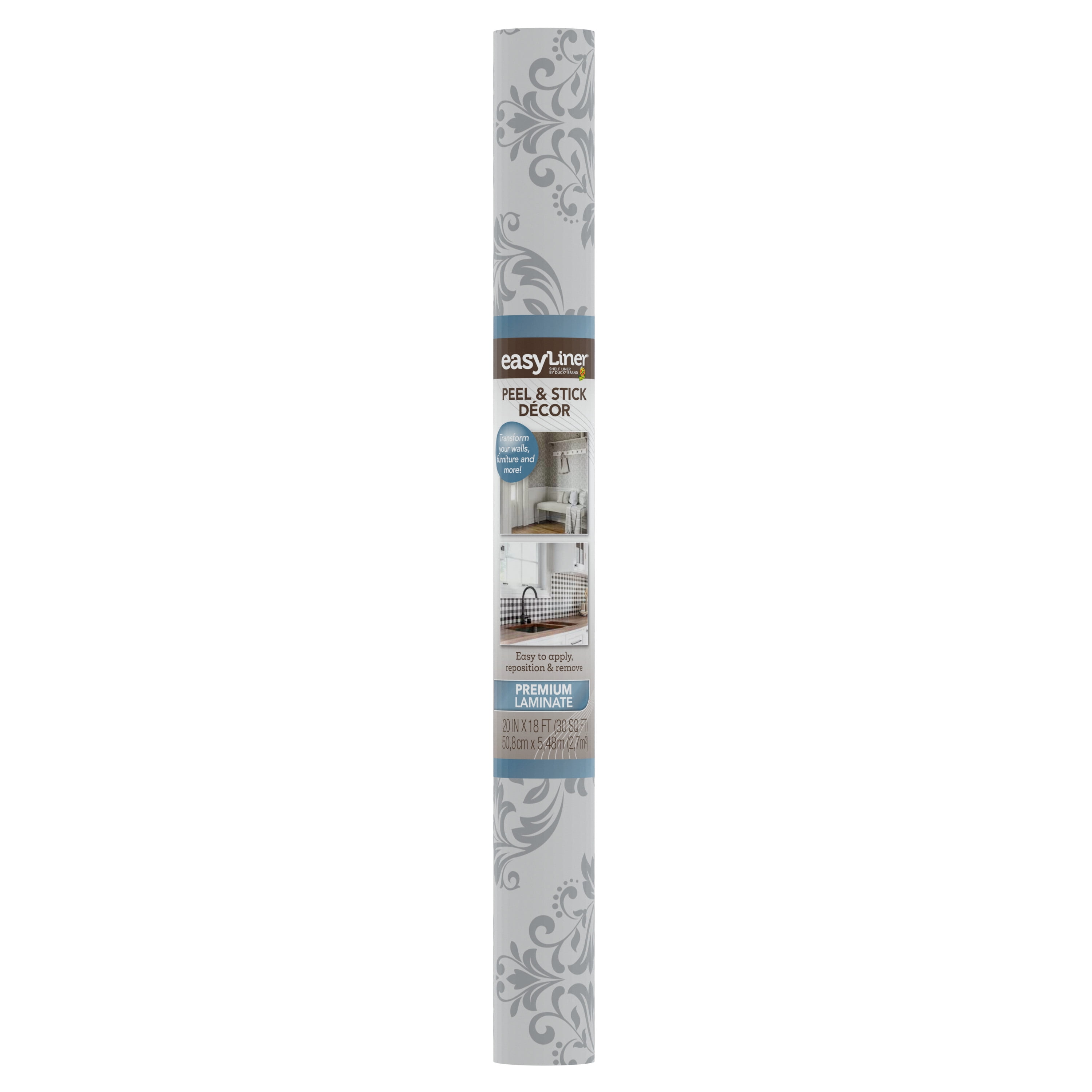 EasyLiner Premium Peel & Stick Wallpaper, Victorian 20 in. x 18 ft.