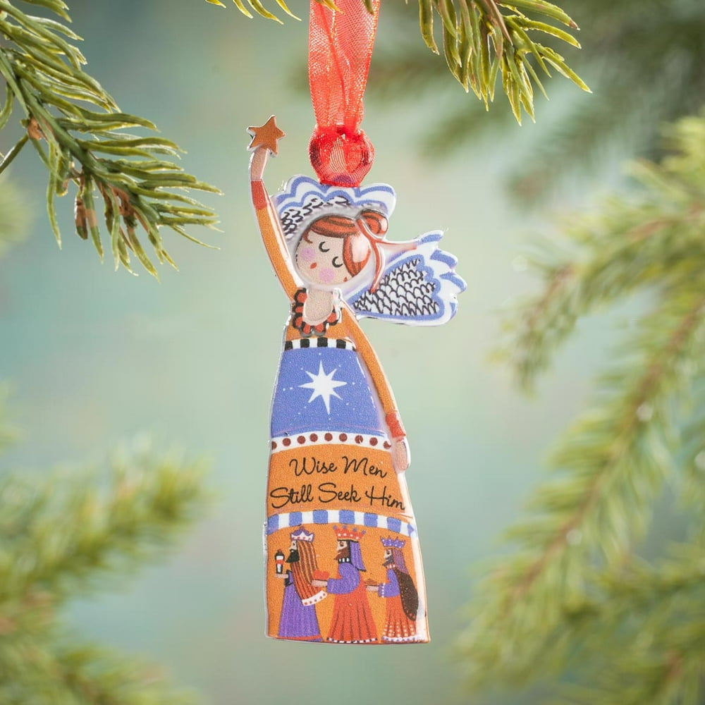 Wise Men Still Seek Him Angel Ornament - Walmart.com - Walmart.com