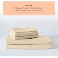 thumbnail image 2 of Night Sweats: The Original PeachSkinSheets Moisture Wicking,1500tc Soft Sheet Sets, 2 of 8