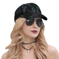 thumbnail image 5 of Lsque Lavender Flowers Printed Trucker Hat - Baseball Cap for Men Women - Breathable Mesh Side, Adjustable Fit - for Casual Wear, 5 of 7