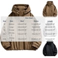thumbnail image 2 of LYSMORA 2026 Men's Adjustable Drawstring Hooded Windbreaker Jacket, Hidden Zip Snap Closure Elastic Cuff Loose Fit Lightweight Outdoor Casual Outerwear, 2 of 4