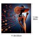 thumbnail image 5 of Elegant Lady DIY Rhinestone Art KitGraceful Female Figure PatternHigh-Quality Canvas Shiny Diamonds FullPartial Drill For Home Wall, 5 of 5