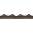 thumbnail image 3 of EzBorder Recycled Rubber Fence Border – 6"x48", 2-Pack, Earth Tone, 3 of 3