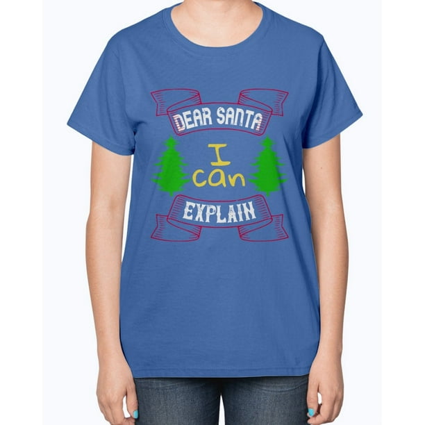 santa i can explain t shirt