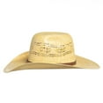 thumbnail image 3 of Mf Western Products Boys Twister  Toast Bangora Cool Hand Luke Precreased Straw Hat L Tan, 3 of 4