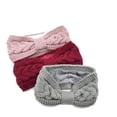 thumbnail image 4 of TELOLY Headbands for Women,Yarn Head Wraps,Elastic Headbands for Women,Milky White, 4 of 5