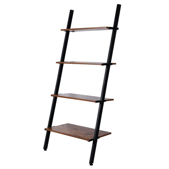 Ladder shelf in industrial design