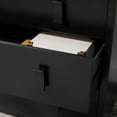 thumbnail image 5 of SAFAVIEH Genevieve Mid-Century Retro 3 Drawer Dresser, Cream/White Washed (36 in. W x 18 in. D x 36 in. H), 5 of 17