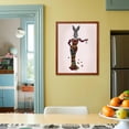 thumbnail image 3 of Rabbit Butterfly Dress, Animals Framed Art Print Wall Art by Fab Funky Sold by Art.Com, 3 of 5
