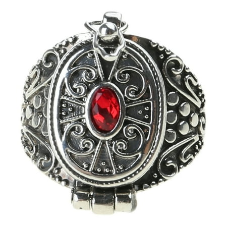 Alloy Ring with Secret Compartment for Parties and Dates Adjustable Opening Ring
