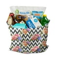 thumbnail image 3 of Botanical Garden Print Reusable Tote Bag - Compact Folding Design & Durable Fabric, 3 of 6