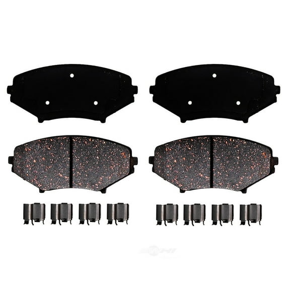 Raybestos PGD1009M Professional Grade Semi-Metallic Disc Brake Pad Set Fits select: 2004-2011 MAZDA RX8