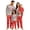 Pink Christmas Trees, variant on Onlypjs Family Christmas Pajamas Matching Sets for Men, Women and Couples – Holiday Xmas PJs with Festive Gray Tops and Red Letter Print Bottoms