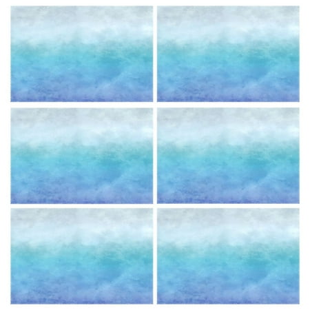 

Gradient 6-Piece 12x18in Durable Place Mats Heat-Proof and Non-Slip