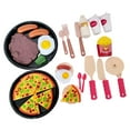 thumbnail image 2 of HILABEE Kitchen Toys Cooking Playset Food Set Role Play Pretend Play Kitchen Set Kitchen 29pcs, 2 of 9