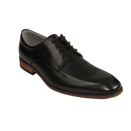 

Men s Shoes Steve Madden Soft Leather upper Lace Up Imala Black