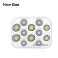 thumbnail image 2 of Audífonos New Bee - Orejeras de espuma viscoelástica con aislamiento de ruido, orejeras de silicona (gris) Tmvgtek Para estrenar, 2 of 8