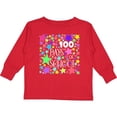 thumbnail image 3 of Inktastic 100 Days of School Pastel Stars Boys or Girls Long Sleeve Toddler T-Shirt, 3 of 5