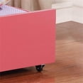 thumbnail image 6 of Furniture of America Barnes Transitional Wood Twin Storage Trundle in Pink, 6 of 6