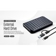 thumbnail image 2 of Disco Duro Externo ModusTech 500 GB USB 3.0/Type-C 2.5", 2 of 9
