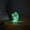 D, variant on Mini Resin Figures Halloween Table Decor, Luminous Transparent Resin Pumpkin Ghost Miniatures With Pale Green Glow for Desk Car Terrarium DIY Scatter, Vintage Halloween Decor, Spooky Miniatures