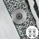 thumbnail image 5 of 10 pasadores de seguridad de metal para exhibir insignias, libros, sombreros y bolsos (níquel blanco), 5 of 6