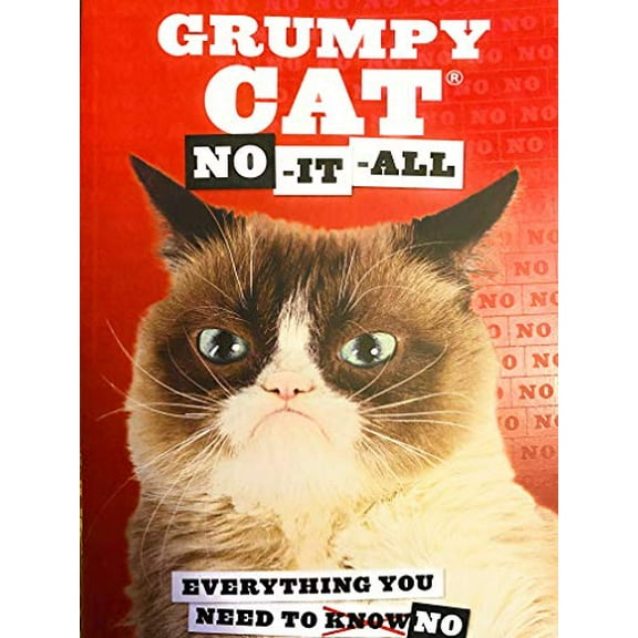 Pre-Owned Grumpy Cat: No-it-all : Everything You Need to No, 9781338232653, 1338232657, Paperback,