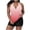 Orange, variant on Women's Plus Size 2 Piece Swimsuit V Neck Sleeveless Gradient Print Tank Tops High Waist Shorts Modest Swimwear (XL, Black)