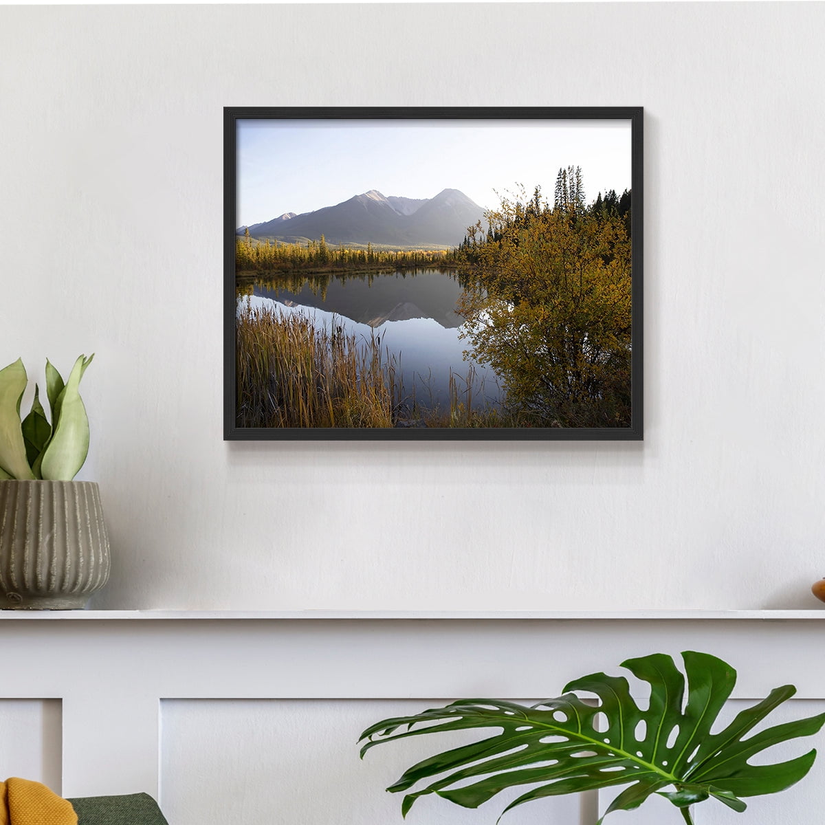 Low Light on Vermillion by Carol Robinson - Restickable Framed Giclée Print