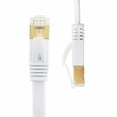 thumbnail image 4 of Injueey tipo plano del cable de Ethernet del cable plano de Internet del cable de red Cat7 del 1-20M Cables de computadora blanco 5M, 4 of 6