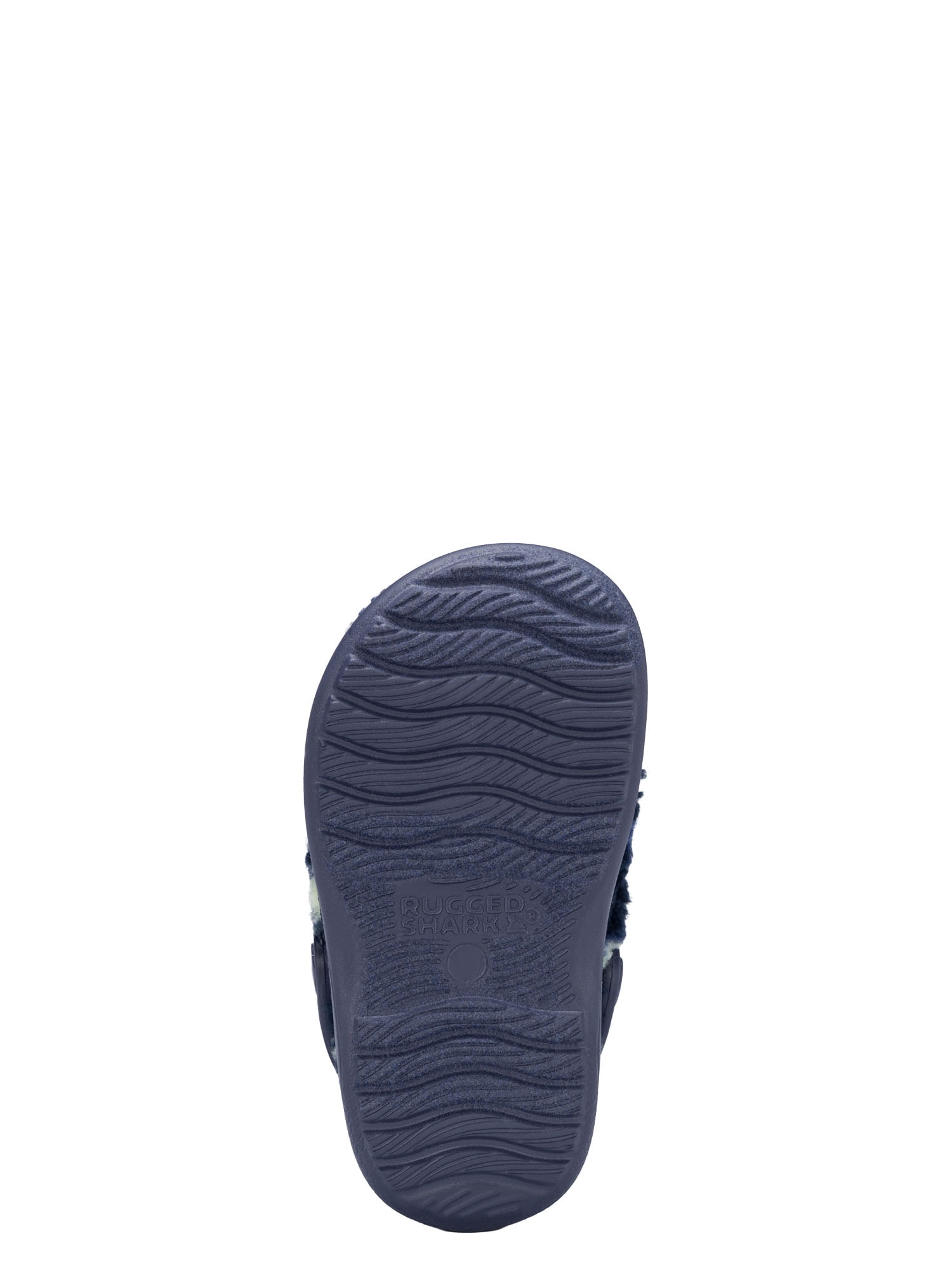 Rugged Shark Toddler Boys Sherpa Fuzzy Clogs