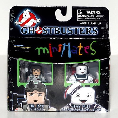 Ghostbusters Minimates Dr. Ray Stantz Stay Puft Marshmallow Man ...