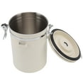 thumbnail image 3 of Airtight Coffee Canister 304 Stainless Steel Valve with Scoop for Ground Coffee Tea Food Storage Containers Large 1.8L, 3 of 5