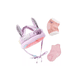 thumbnail image 1 of Casco Para Bebes Antigolpes Seguridad Bebes + Rodilleras Rosa, 1 of 4