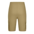 thumbnail image 6 of Xdegoge Cargo Shorts for Men Casual Summer Outdoor Relaxed Fit Shorts for Men Below Knee Length with Multi Pockets Elastic Waist Drawstring Lightweight Work Pants, 6 of 6