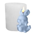 thumbnail image 4 of Silicone Bunny Molds | Resin Easter Mold For Epoxy Casting | DIY Rabbit Mold For Making Candlestick Epoxy Molds Candle Making Molds Home Table Decor, 4 of 9