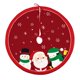 thumbnail image 3 of Faldas de árbol de Navidad Rojas, decoración de Santa Claus, alce, decoraciones navideñas para el hogar, parte inferior de tela, falda de árbol de Navidad, 3 of 4