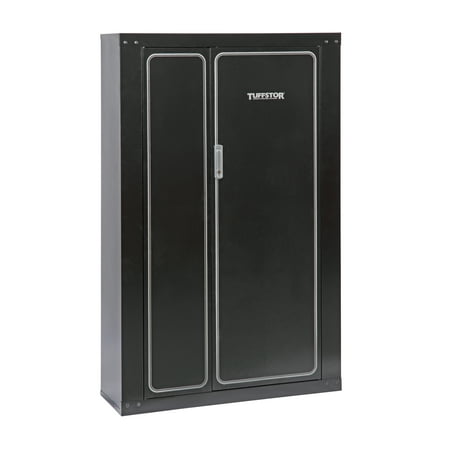 Tuff Stor Model 926 16 Gun Metal Security Cabinet with two