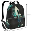 thumbnail image 3 of Undertale Sans Multifunctional Backpack Casual Hiking Daypacks High Capacity School Bag Bookbag, 3 of 5