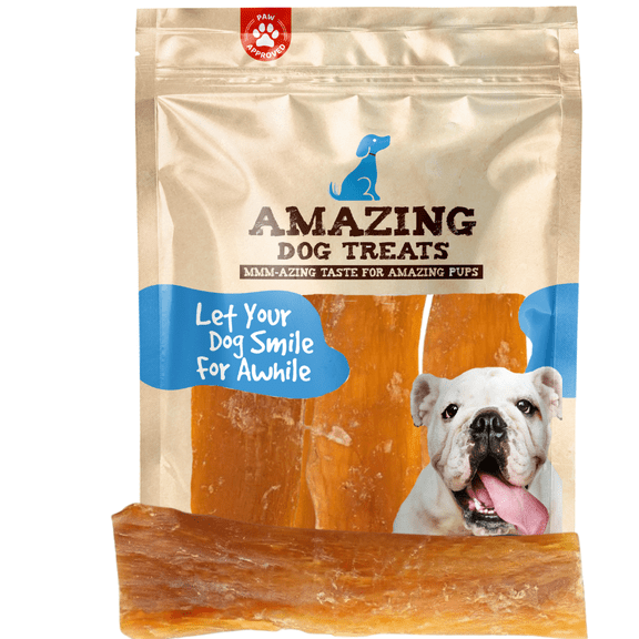 Amazing Dog Treats - 6" Backstrap Tendon Chews