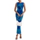 thumbnail image 3 of Vestido PRETTYGARDEN 2026 sin mangas ajustado maxi floral XXL, 3 of 7