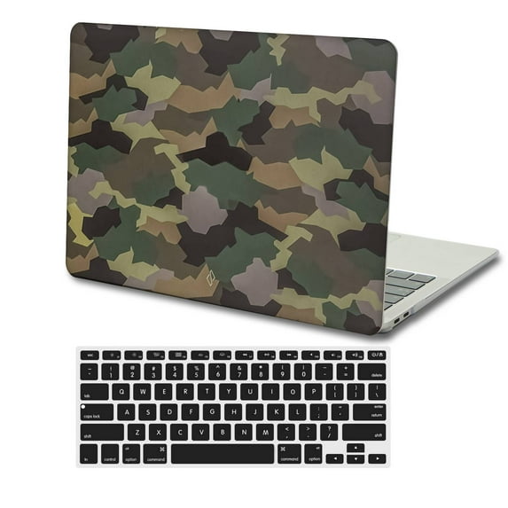 KSK KAISHEK Hard Case Cover Only Compatible MacBook Pro 13"( No Touch, Early 2015/2014/2013/Late 2012) + Black Keyboard Cover Model A1502/A1425, No USB-C / CD-ROM Creative C 172
