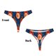 thumbnail image 3 of Balery American Football and Fire Flames Tangas de Algodón para Mujer con Estampado – Ropa Interior Sexy, Transpirable, G-string-Large, 3 of 6